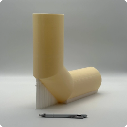3D Druck Winkelrohr